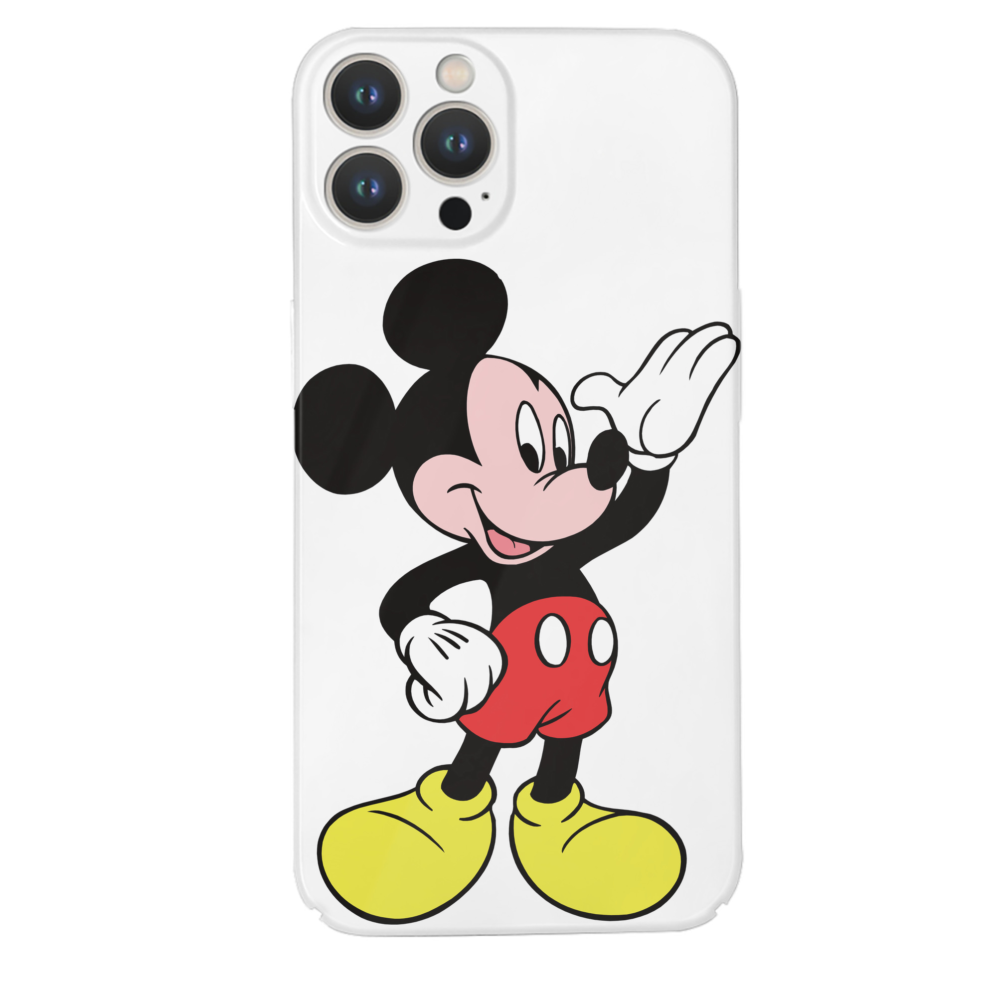 （画像用） ミッキーマウス Mickey Mouse 【iPhone 14シリーズ対応】ハードケース